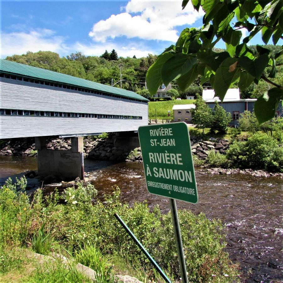 Apartamento Panoramique Du Fjord LʼAnse-Saint-Jean Exterior foto