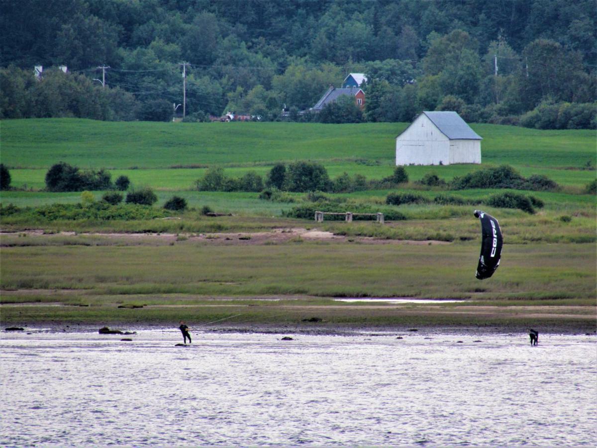 Apartamento Panoramique Du Fjord LʼAnse-Saint-Jean Exterior foto
